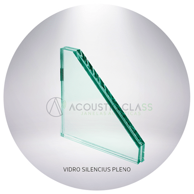 Vidro Antirruído Silencius Pleno